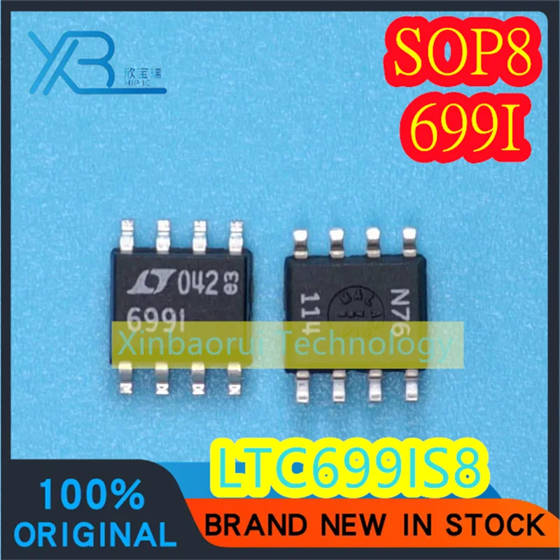 (5/30pieces) LTC699IS8 LT699I code 6991 699I SOP-8 microprocessor monitoring circuit chip IC 100% new original spot