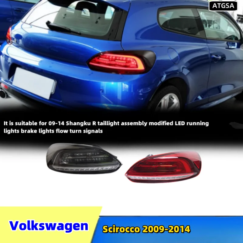 The new automotive taillight upgrade is available forVolkswagen Scirocco taillight plug and play 2009-2014 non-destructive