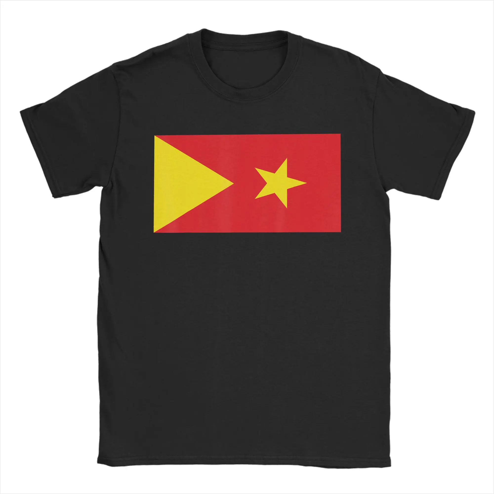 Tigray flag shirt I love Tigray Ethiopian T Shirt Summer T Shirts For Male Harajuku Tshirt Short-Sleeve Streetwear Clothes