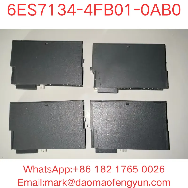 6ES7134-4FB01-0AB0 Used Tested OK In Good Condition SIMATIC DP, Electronics module for ET 200S,