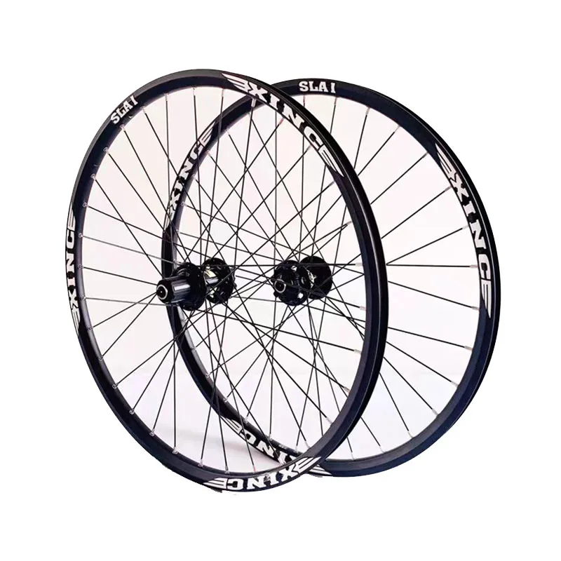 New XINC Mountain Bike 6 Prong 6 Pelin 32 Hole Disc Brake Six Ding Quick Release/Barrel Shaft  Wheel Set