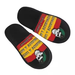 Spanish Legion Men Women Furry slippers Cosy pantoufle homme Home slippers