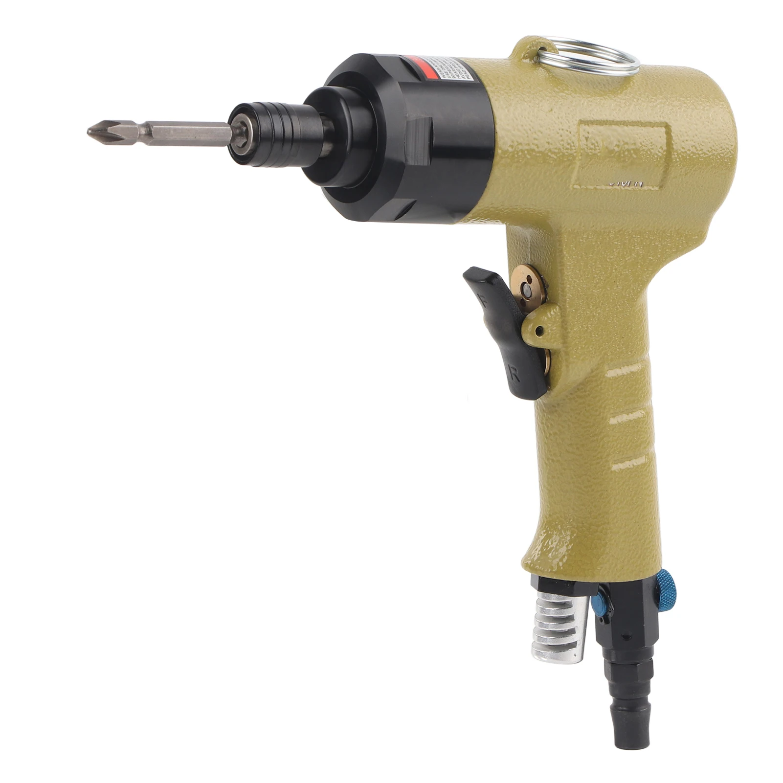 KP-810PN 1/4" Pneumatic Air Screwdriver Reversible Type Industrial Screw Driver Tool 5000RPM Comfortable Anti-Slip Handle