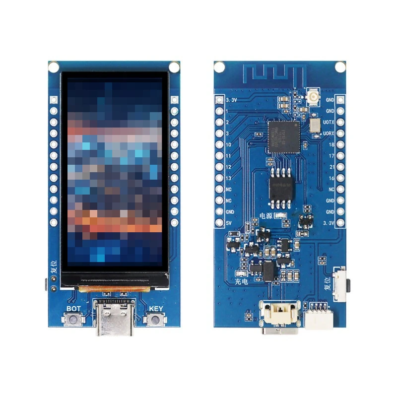 ESP32 S3 Development Board 1.9 Inch LCD Display 170x320 WiFi Bluetooth 5.0 Module with Flash Microcontroller DIY