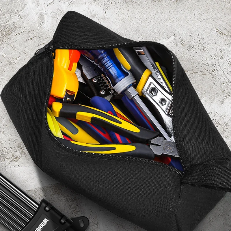 

Tool Bag Oxford Cloth Portable Storage Bag, Professional Electrician and Carpenter Repair, Home Storage, HandBag