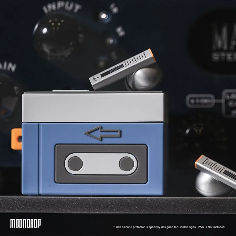 ゴールデンステージtwsイヤホン用moondropシリコンプロテクターケース