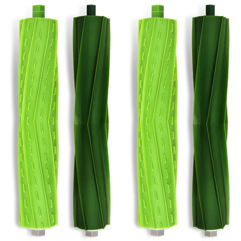 قطع غيار الأجهزة 2 مجموعة ملحقات لـ Irobot Roomba I7 I7+ I3 I3+I4 I6 I6+I8 I8+/Plus E5 E6 E7 I, E & J Series Vac المطاط الأسطوانة