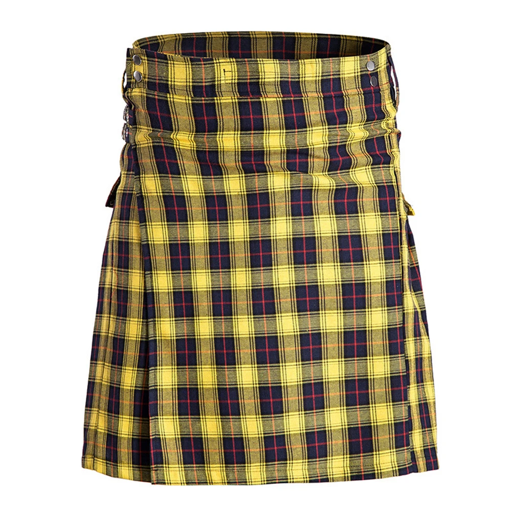 Comfortable High Quality Brand New Daily Women Skirt Pleated Skirt Scottish Slight Stretch Autumn Cotton High Waist