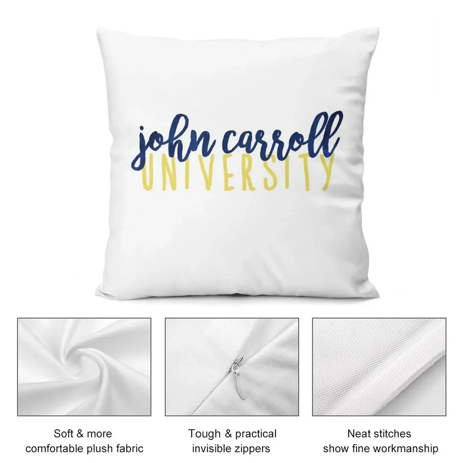 John Carroll University JCU Throw Pillow Sofa Cushions Cover Pillowcases Cushion Covers Sofa Christmas Cushion For Home pillow