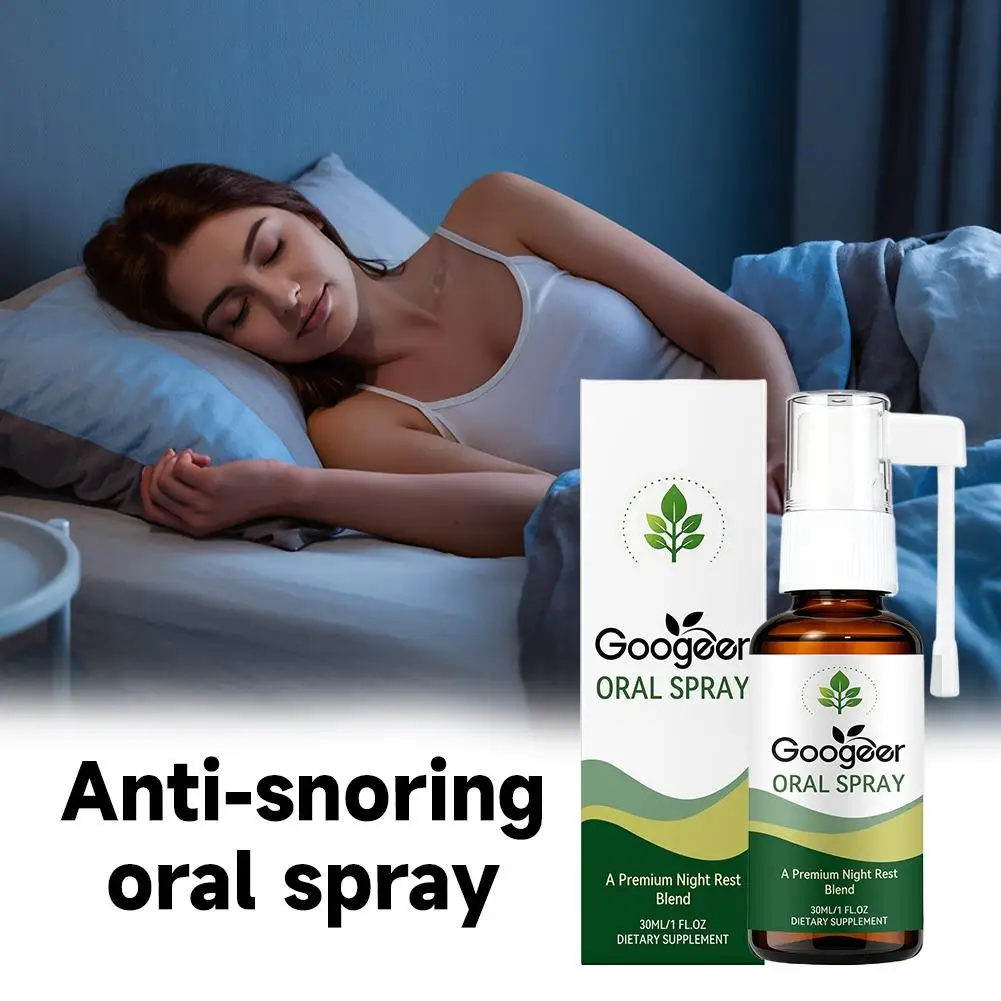 Googeer 30ml Sleep Assist Spray for Quieter Nights Use,Nighttime Rest Blend Wellness Spray,Natural Herb Extraction Health Spray