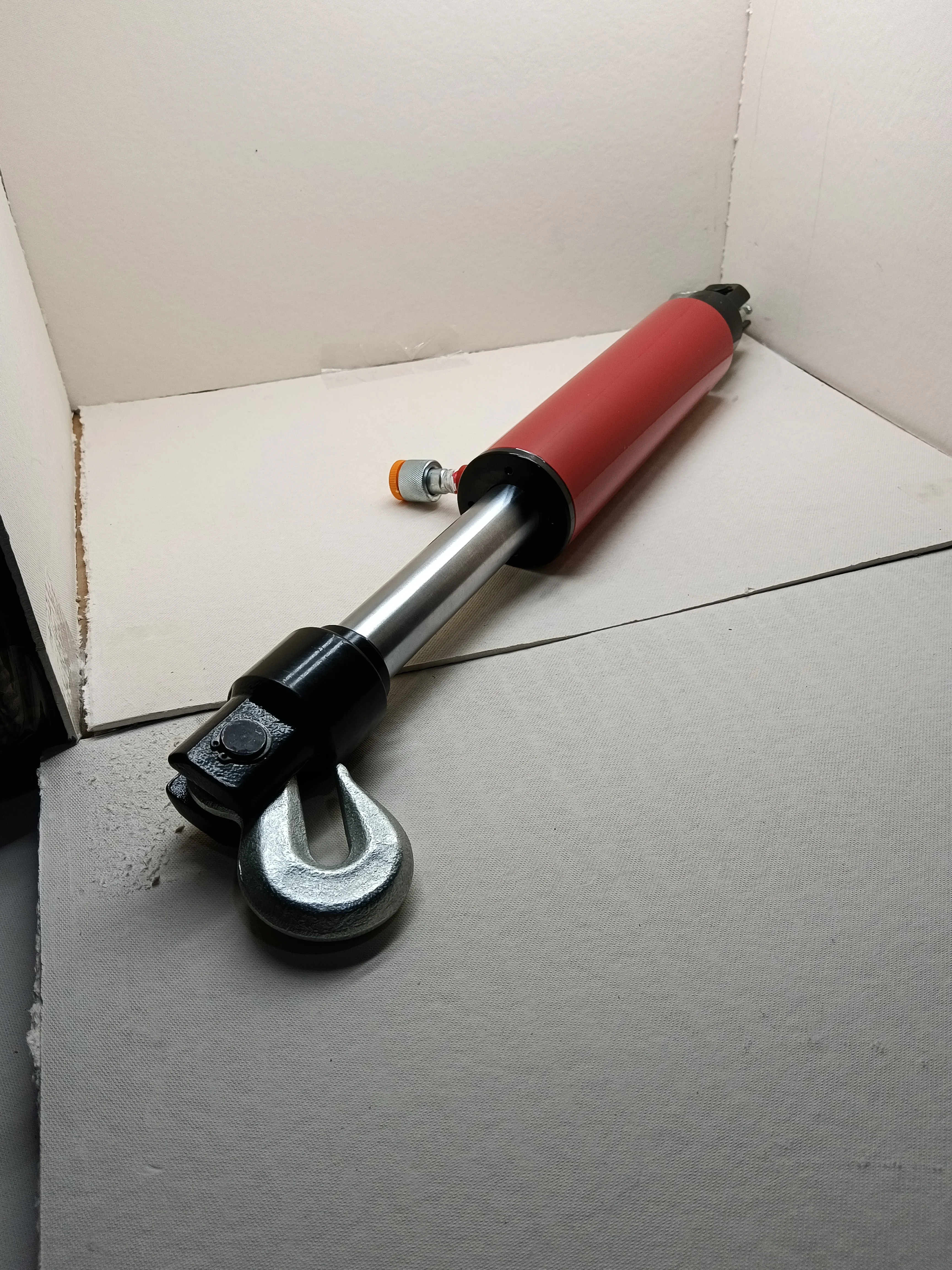 DEELEAP 5-Ton Telescopic Hydraulic Cylinder Pull Back Ram BRC-5 Auto Body Collision Repair Tools 70MPa Hook 1-Year Warranty