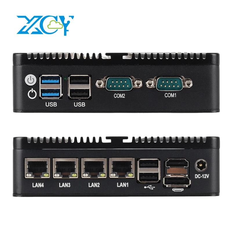 

Безвентиляторный мини-ПК Intel Celeron J6412 с 4x 2.5G Ethernet, 2x RS232, слотом для SIM-карты, 6x USB, mPCIE, WiFi, 4G LTE, поддержкой Windows, Linux, Pfsense, OpenWrt