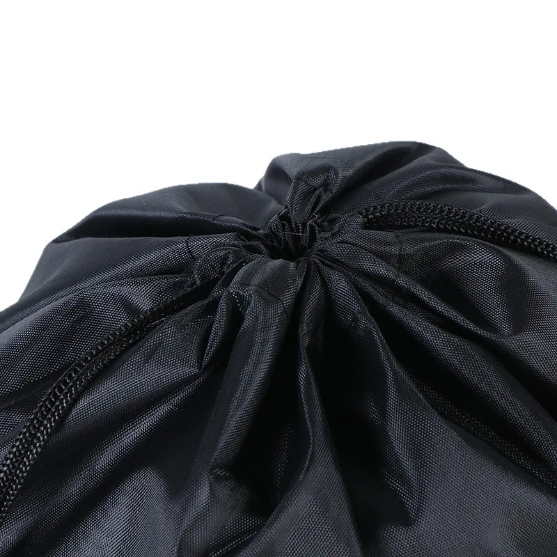 Homefish 1PC Stylish And Durable Gym Storage Backpack With Nylon Oxford Pocket Bag And Tote Double Shoulder Organizer Bag