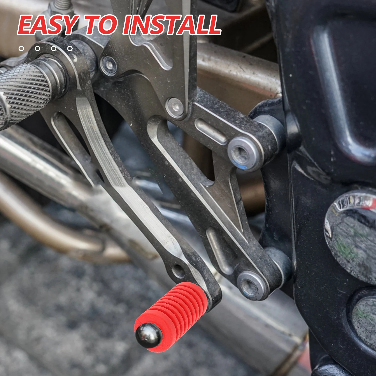 

10 Pcs Motorcycle Gear Lever Cover Motorbike Shift Pad Protective Sleeve for Car Red Shoes Protector Supply