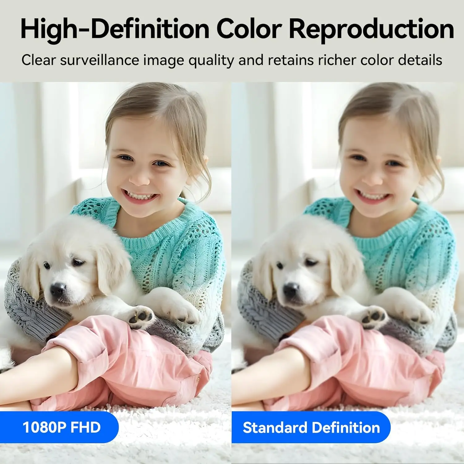4MP WiFi Camera 2.4/5G Tuya Smart Home Indoor Wireless IP Surveillance Camera AI Detect Automatic Tracking Security Baby Monitor