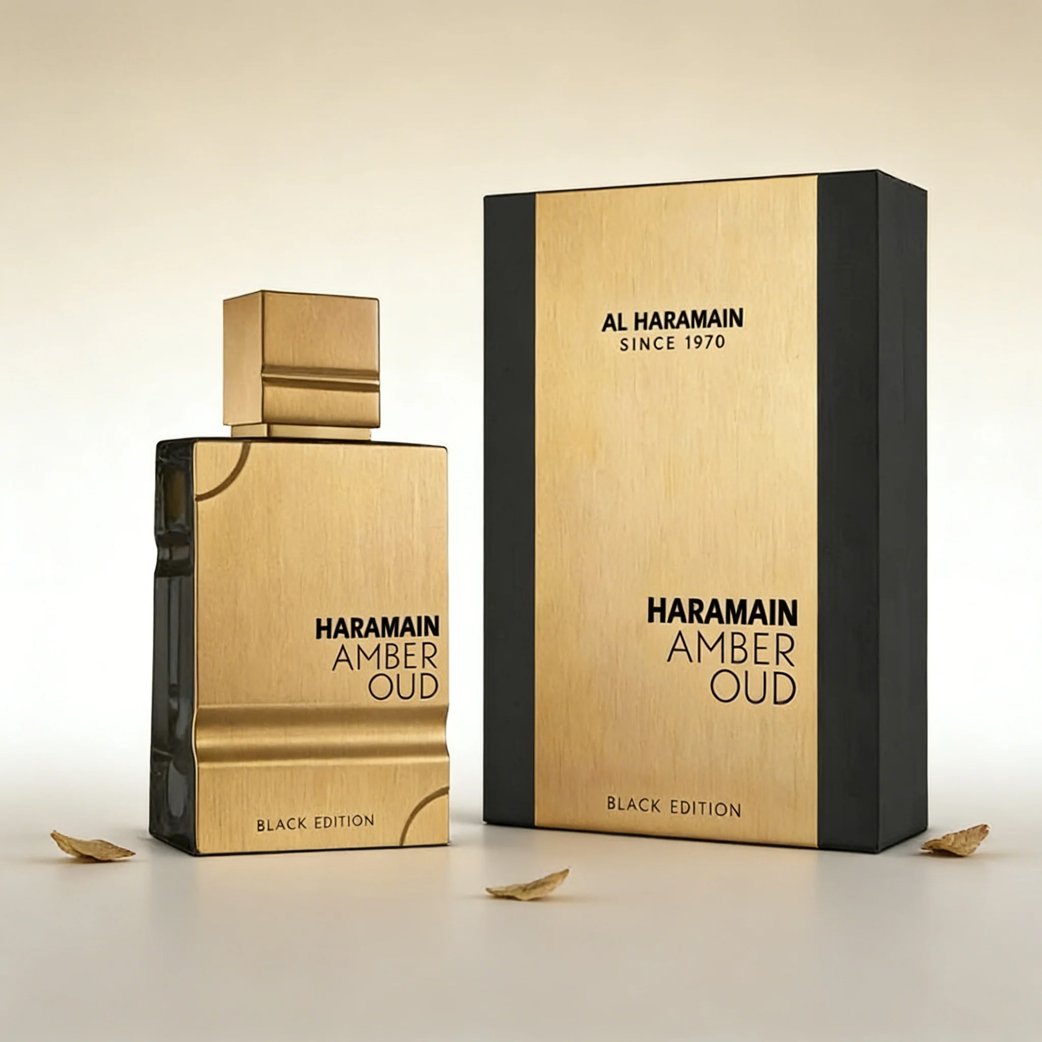 

Al Haramain Amber Oud Black Edition EDP Spray 2oz, Unisex Daily Perfume, Sweet Amber, Smoky Oud & Woody Scent