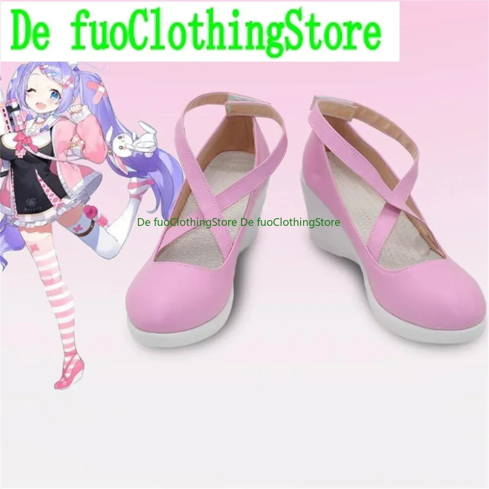 

Asagao Hanae Blue Archive Cosplay Shoes Boots Game Anime Halloween Christmas DefuoClothing Shoes Store