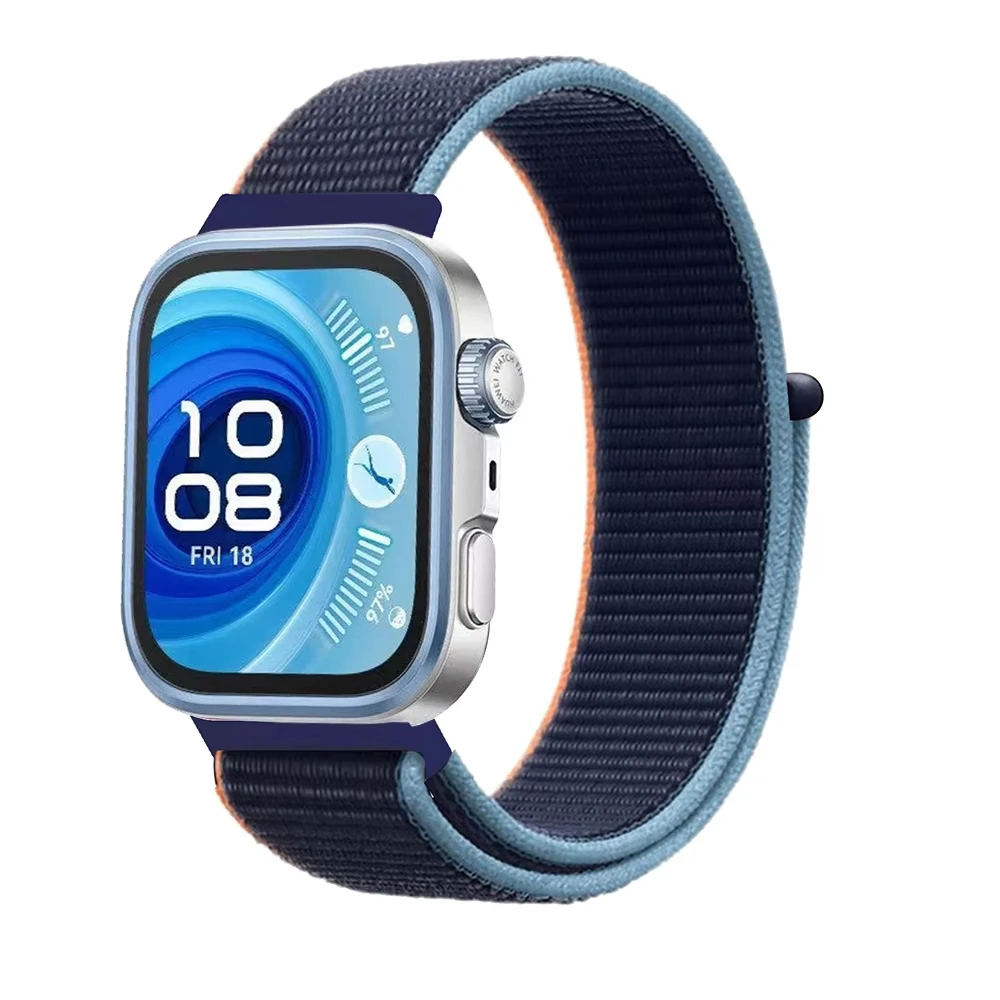 Nylon loop band For huawei watch fit 4-4pro strap wristband breathable Sport Watchbands bracelet correa huawei fit3 Accessories