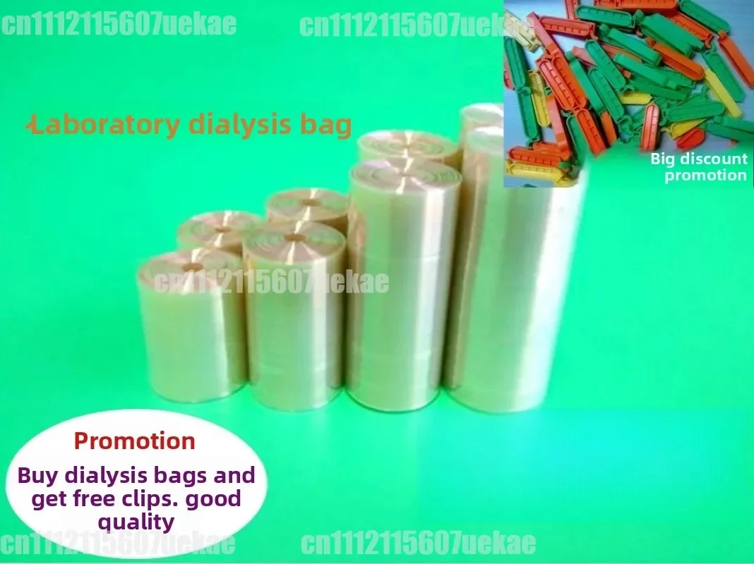 3500D Molecular Weight Cut Off Dialysis Bag Laboratory Dialysis Membrane Bag