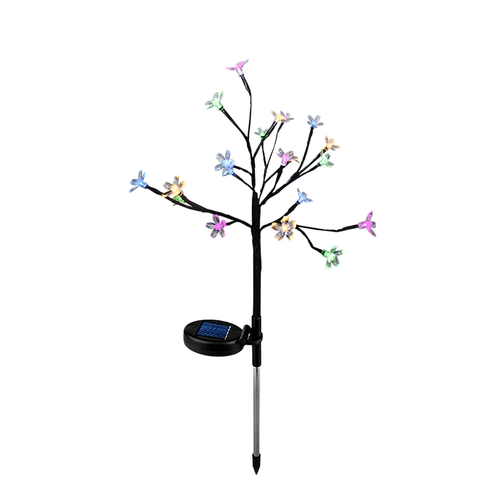 

LED Light Branches Leaves Lawn Lights Outdoor Waterproof LED Lamp Garden String Cherry Blossoms Lights Street Decorat