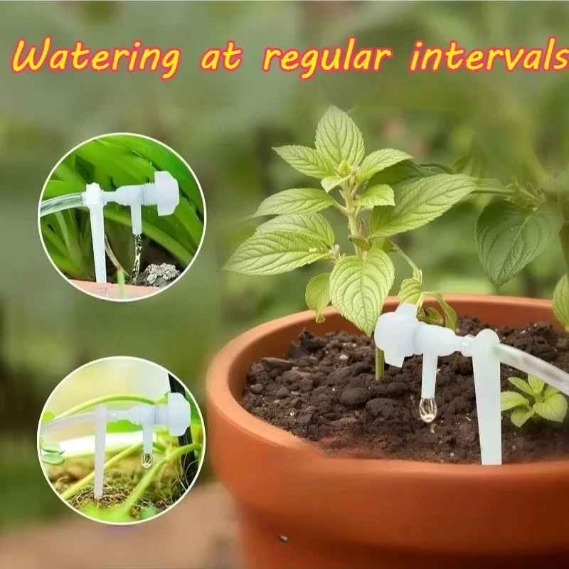 New Automatic Irrigation Equipment Garden Watering Timer LCD Display Screen Charging Once Can Last Thirty Days Convenient W