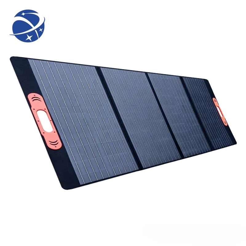 YYHCGSK 200W 18V Monocrystalline Camping Power Station Charger Portable Foldable Flexible Solar Panel Folding Photovoltaic