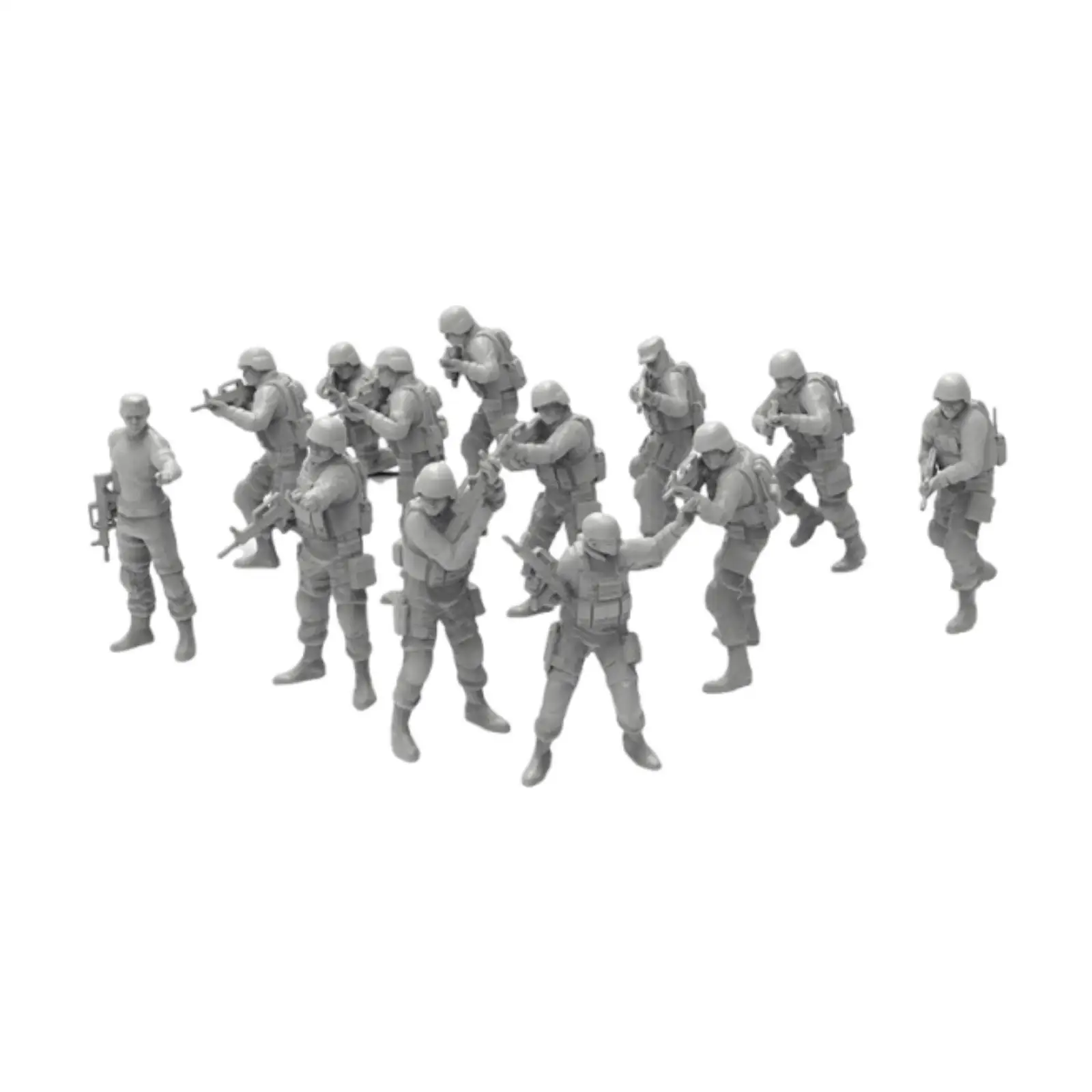 

13Pcs 1/64 Scale People Figures Miniature People Figurines for Scenery Landscape Photography Props Diorama Dollhouse Accessories