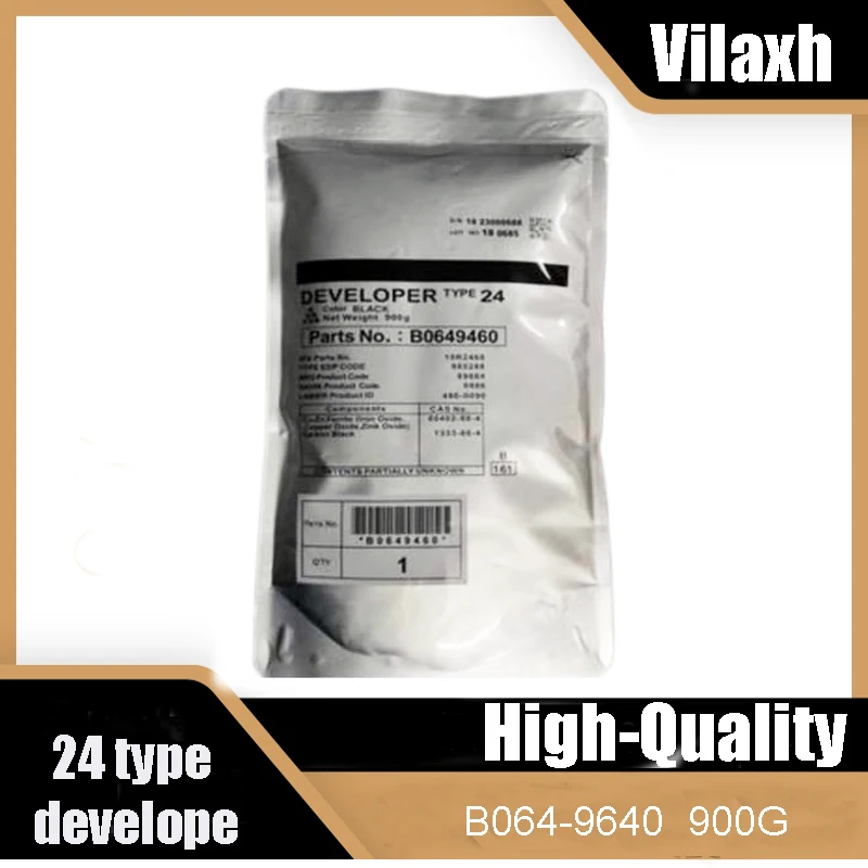 

Vilaxh 900G Type 24 B0649640 Developer Powder For Ricoh Aficio 1060 1075 2051 2060 2075 MP 5500 6000 6500 7500 9000 8001 9001