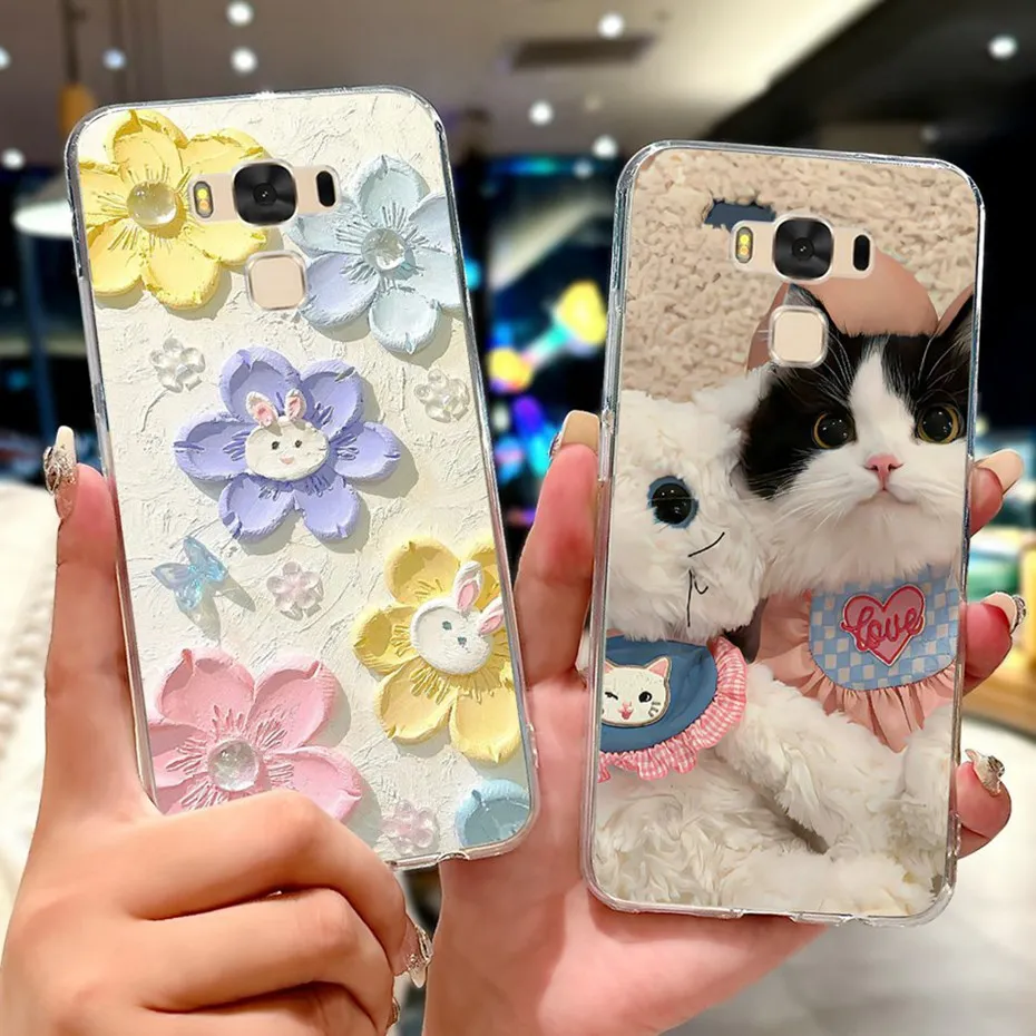 New Design Phone Case For Asus Zenfone 3 Max ZC553KL ZC520TL X008D X00KD X00DD X00DDA X00DDB Soft Silicone TPU Cases