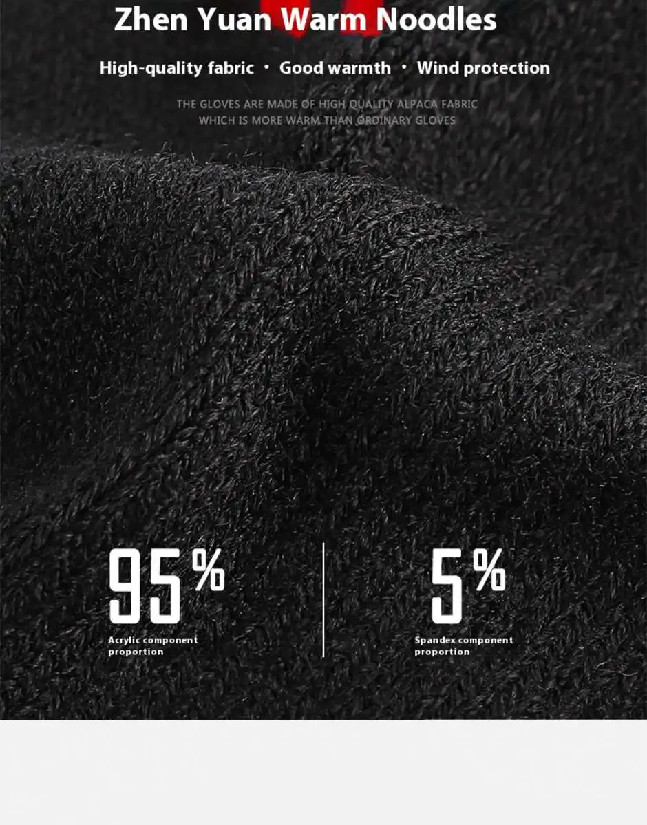 Men's And Women's Warm Touch Screen Knitted Gloves For Autumn And Winter Couple's Cold Resistant Gloves_voghion.com