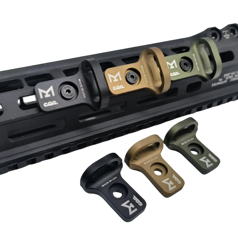 

CNC Metal Tactical Mlok CQB Shoulder Strap Quick Sling CQD Sling Mount Front QD Sling Mount Adapter