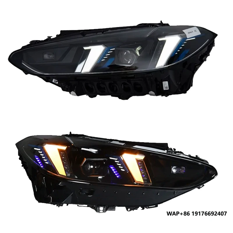 

Для BMW 4 серии G82 G22 430i 425i Фара 2021 2023 Обновление передней лампы Светодиодная передняя фара 2024 'BMW G22 'Лазерная фара