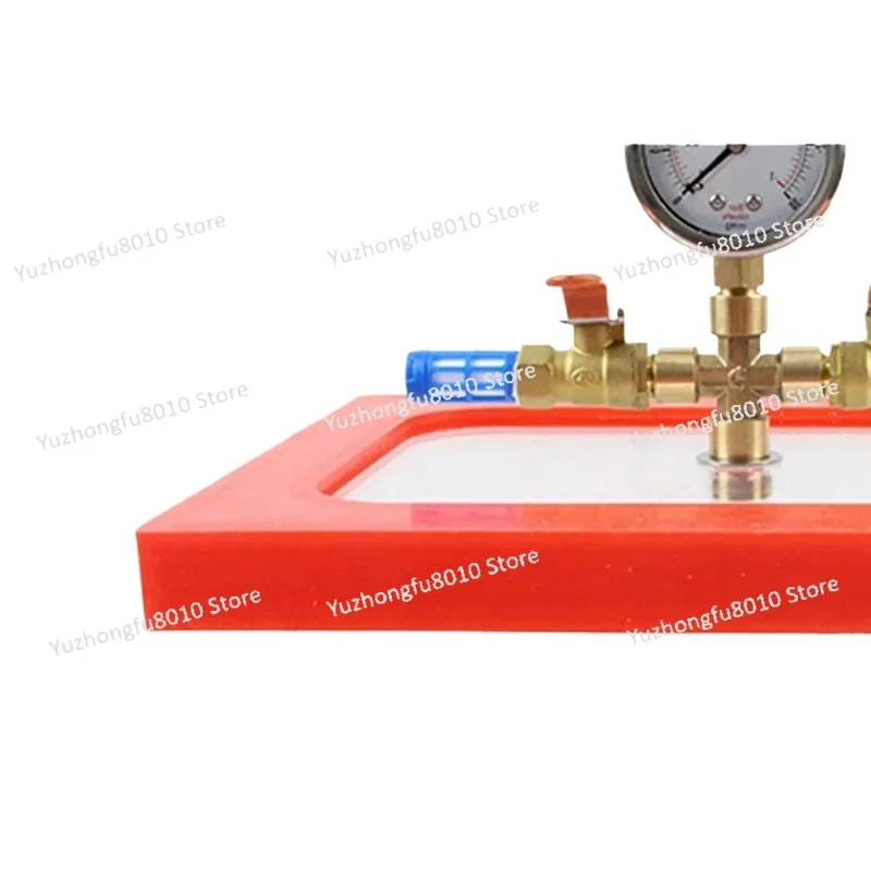 3L Transparentes Pyrex-Glas Vakuum-Entschäumungsfass Epoxidharz Silikon AB-Kleber Entschäumungsvakuumkammer Laborwerkzeuge BCC