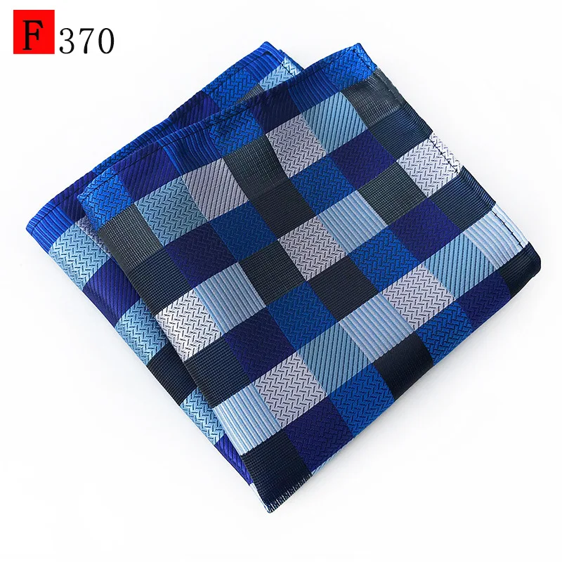 Paisley Blue Pocket Squares Handkerchief For Men Floral Chest Scarf Silk Handkerchiefs Square Handkerchief Man Suit Accessories