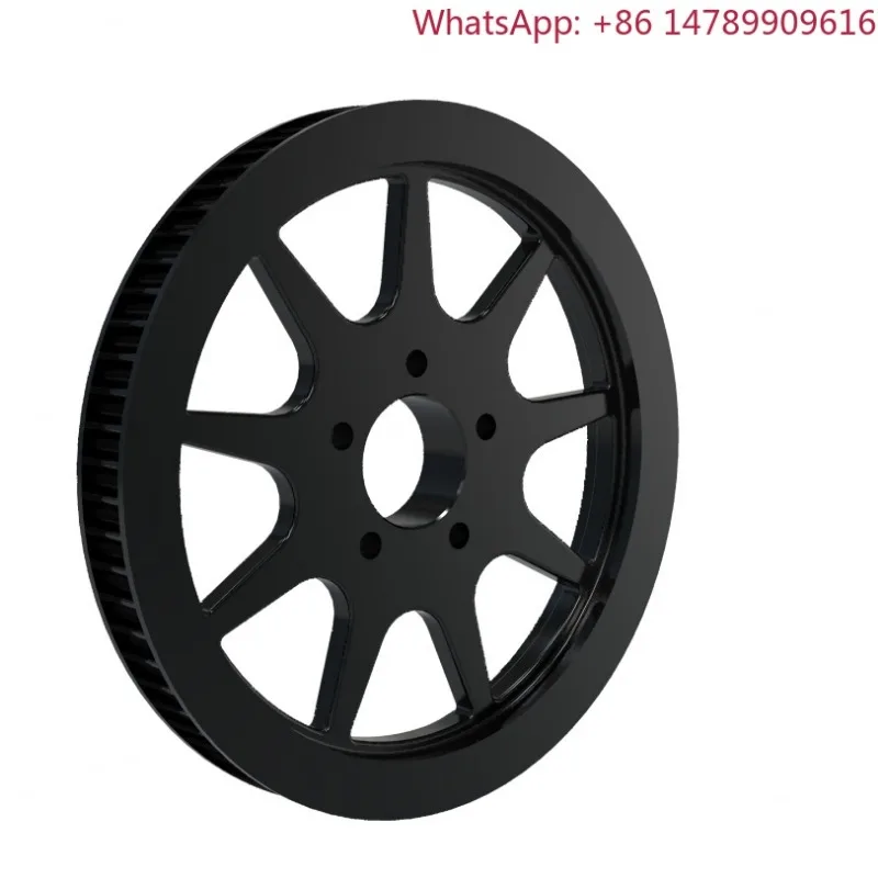 

INCA Customization Aluminum Black Motorcycle CNC Belt Pulley 1 Year Warranty Universal Fit Vrsc Breakout Fat Boy Touring ChinaMo