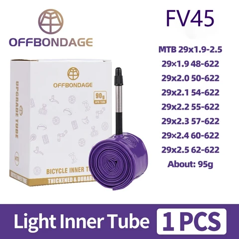 OFFBONDAGE Ultralight Внутренняя камера для велосипеда 26/27.5/29 дюймов