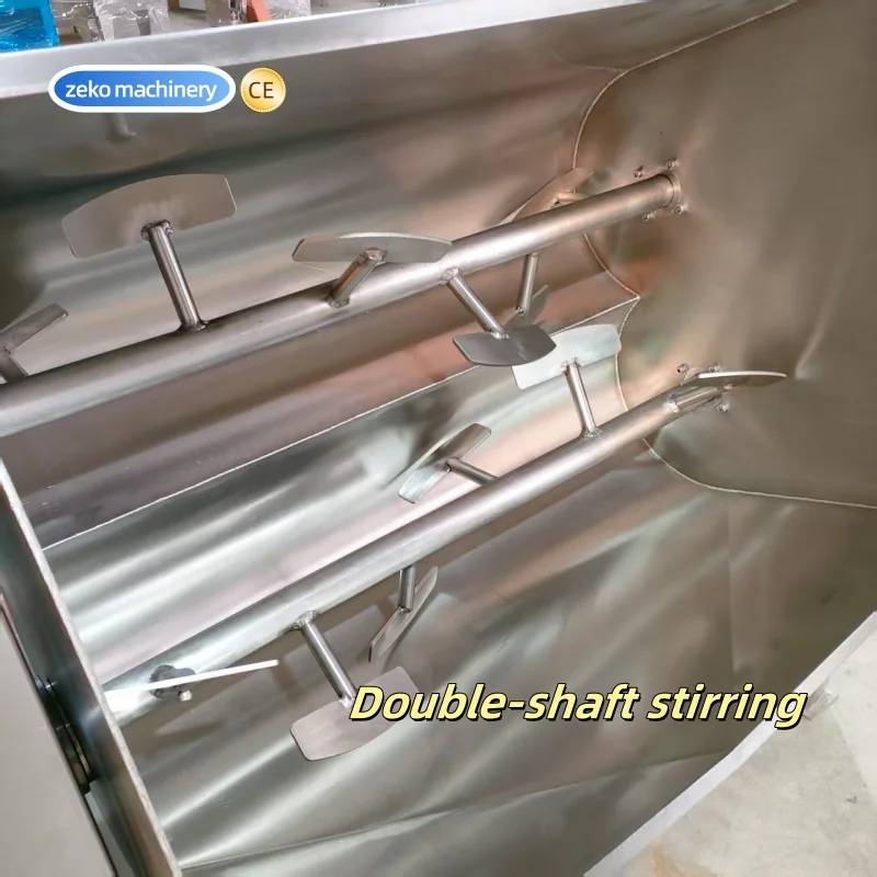 Elektrischer Fleischmischer aus Edelstahl in kommerzieller Qualität, multifunktionale industrielle Wurstfüll- und Hackfleischausrüstung