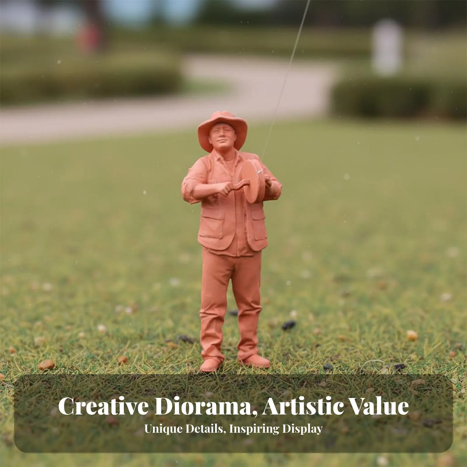 

Коллекционная фигурка Kite Kite Enthusiast: расписанная вручную миниатюрная фигурка персонажа в масштабе 1:64