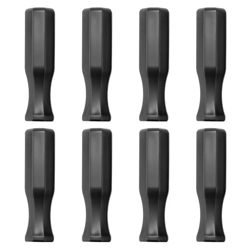 [cilae-17r]-テーブルフットボールマシンアクセサリー-フーズボールハンドルグリップ-八角形プラスチックハンドル-標準テーブルフィート用-8個パック
