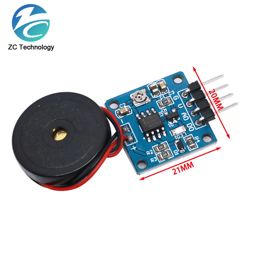 Piezoelectric Shock Tap Sensor Vibration Switch Module DC 5V Sheet Percussion For Arduino AD/DO 51 UNO MEGA2560 r3 DIY Kit