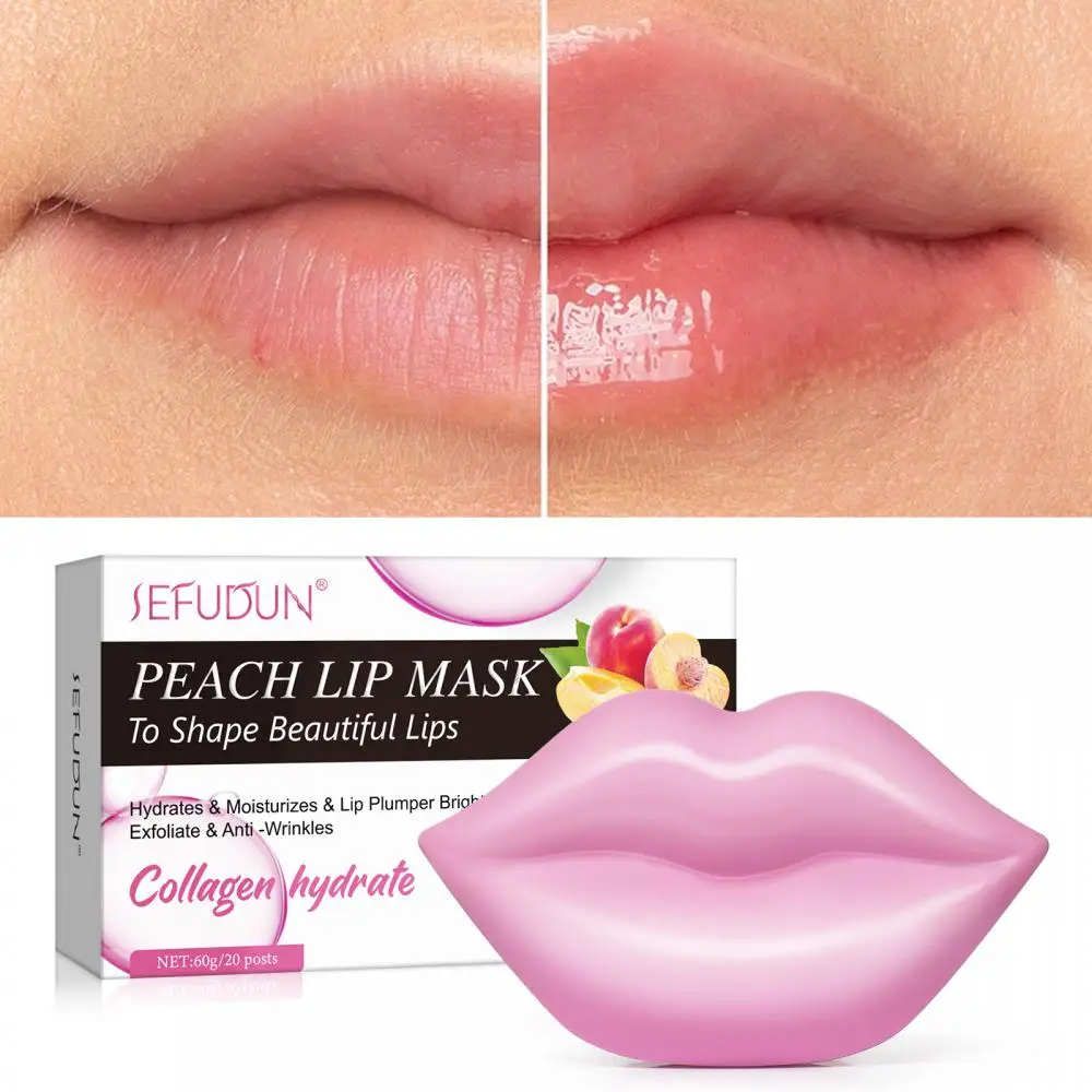 

Peach Cherry Orange Lip Care Hydrating Moisturizing Nourishing Lip Nourishing Lip Masks Fade Lip Lines Anti-wrinkle