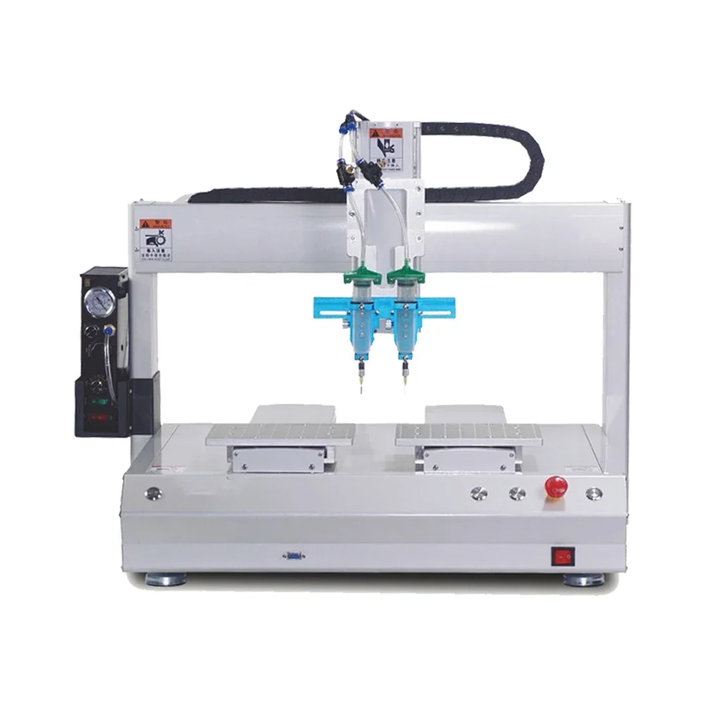 Automatic Three Axis CNC Robot Liquid Glue Dispenser 1-Year Warranty Mobile Phone Industrial LED Industries featuring New Motor