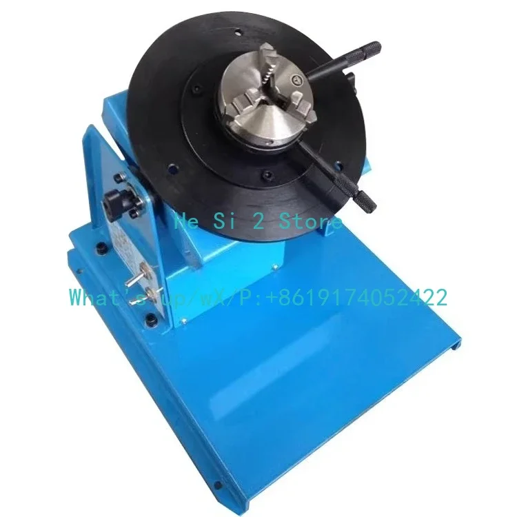10Kg automatic welding positioner with 65 chuck turntable welding robot small positional welding disc