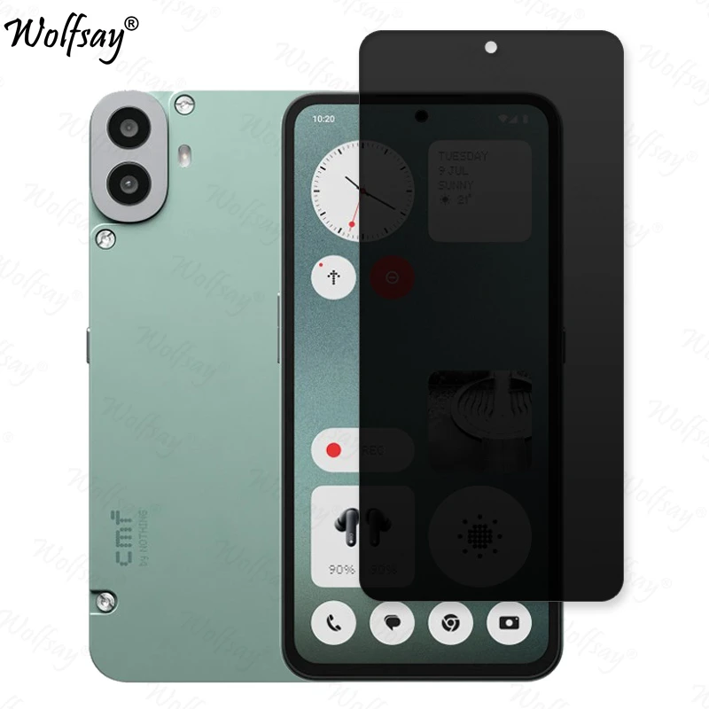 Privacy Screen Protector For Nothing CMF Phone 1 Anti-Spy Glass Nothing CMF Phone 1 Camera Glass For Nothing CMF Phone 1 Glass