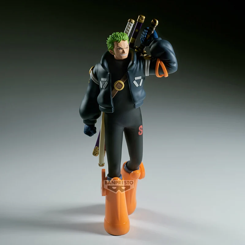 Tersedia Bandai Original Banpresto ONE PIECE Roronoa Zoro Anime Action Figure Model Mainan