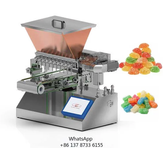 Hot Sales Easy To Maintain Lab Confectionery Hard Lollipop Candy Forming Machine Soft Jelly Sugar Free Gummy Candy Depositor