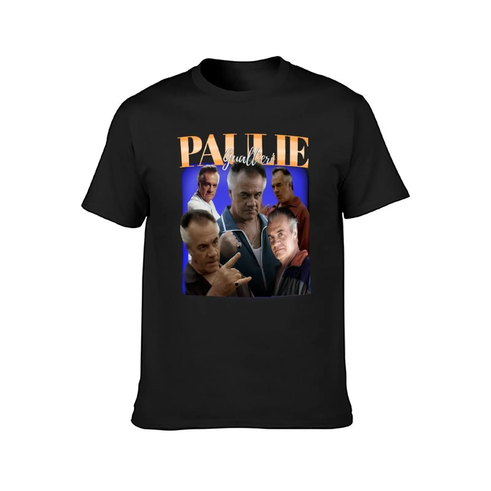 Timeless Toughness: Paulie Gualtieri's Graphic Mastery on Sopranos Classics T-Shirt graphics funnys t shirts for men cotton