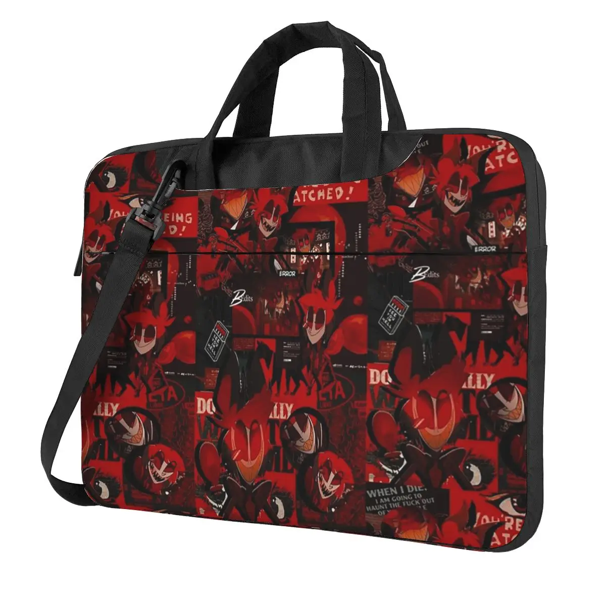 Alastor Error Laptop Bag Protective Case Computer Bag 13 14 15.6 Inch Crossbody Laptop Pouch For Macbook Pro Air