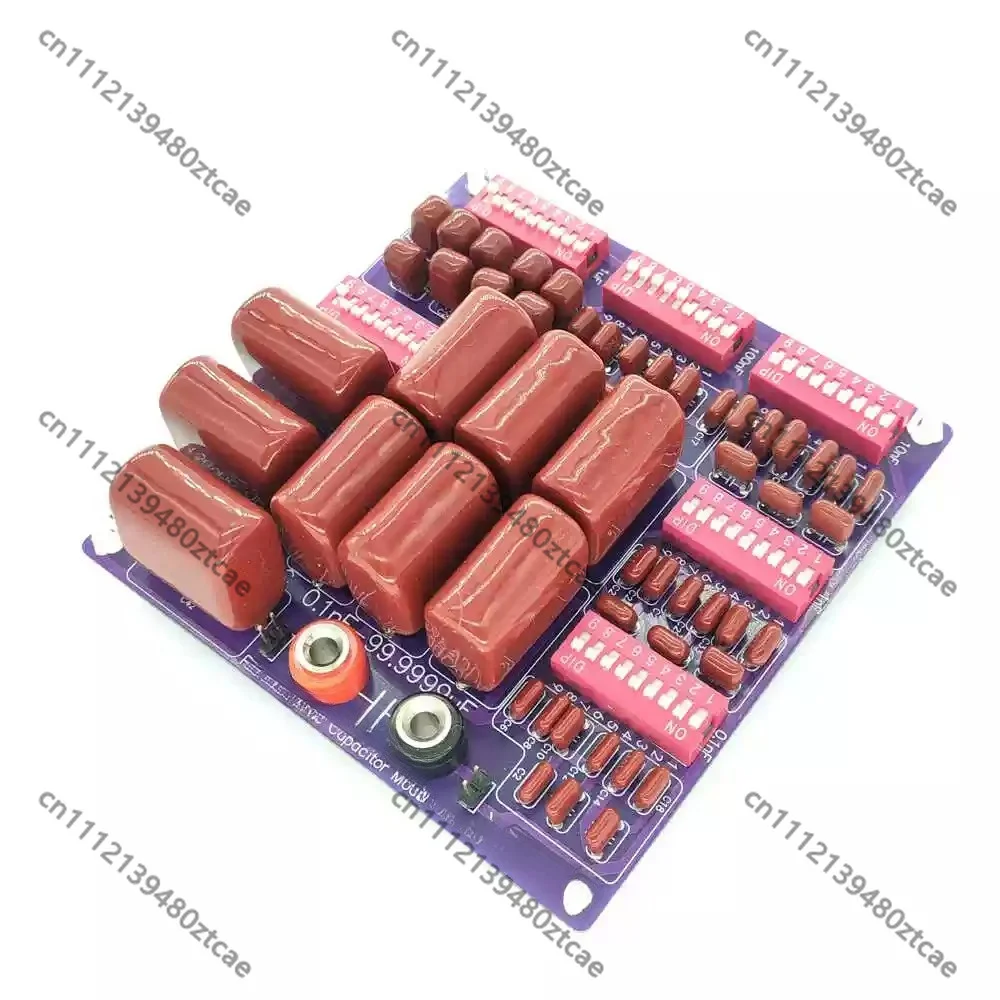 Programmable Capacitance Box 0.1nF-99.9999uF Standard Reference Capacitor Unit For Multimeter Capacitance Range Calibration