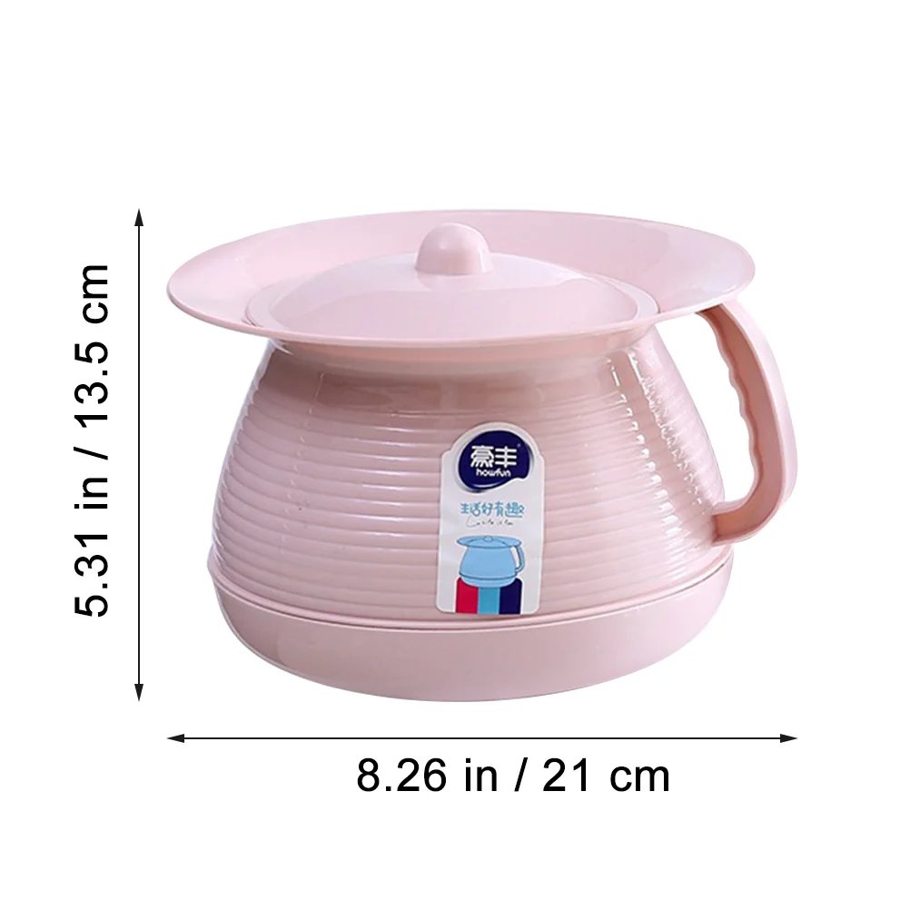 Children Plastic Urinal Potty Portable Kids Tibol For Urinating Adults Hospital Pee Bottle For Children Spittoon with Lid for